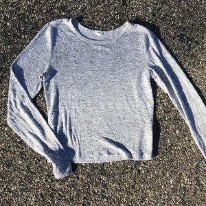super soft grey long sleeve